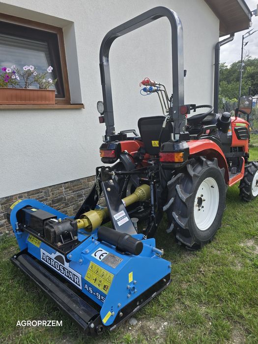 Mini traktorek 25 km z kosiarką bijakową- dostawa na terenie polski