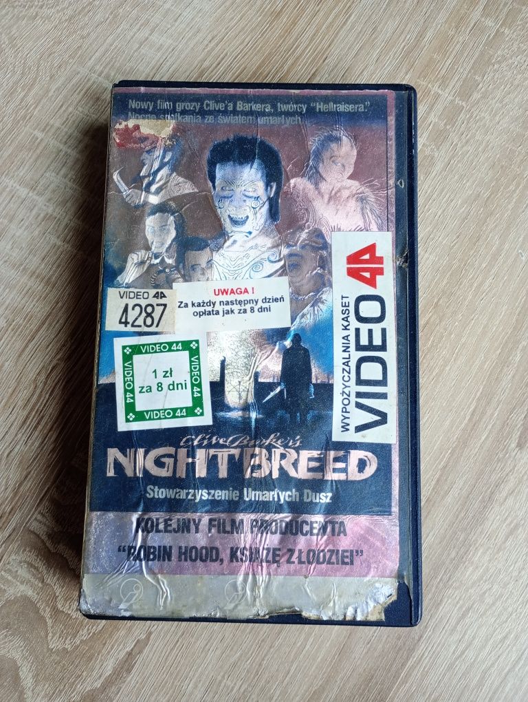 Kaseta VHS Nightbreed