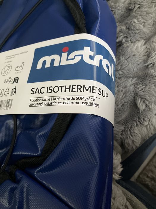 Torba izotermiczna Mistral 14 L granatowa na SUP / plażę / do pracy