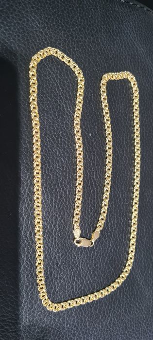 Nowy złoty Łańcuszek Galibardi 60cm pr.585