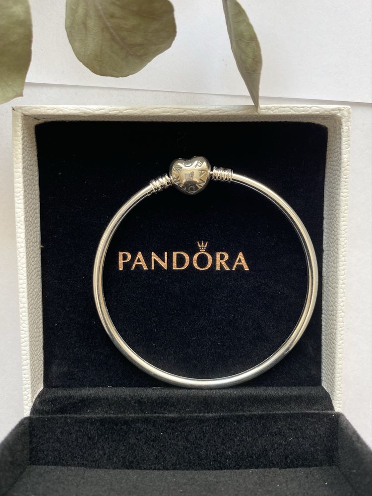 Bransoletka PANDORA Serce 18 cm Nowa s925 w pudełku wyprzedaż