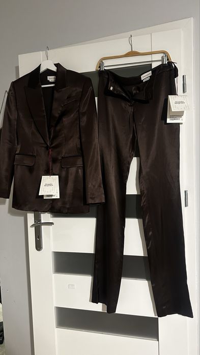 Garnitur Alexander mcqueen rozmiar 40 czekoladowy