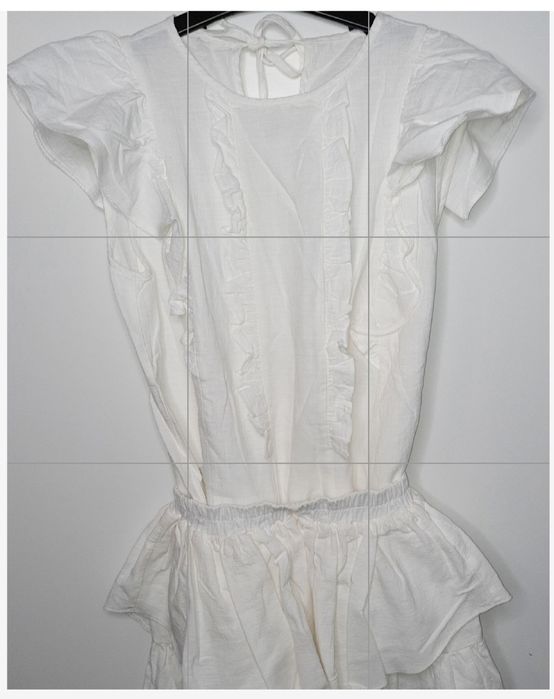 Laurella nowy komplet spódnica i bluzka falbanki