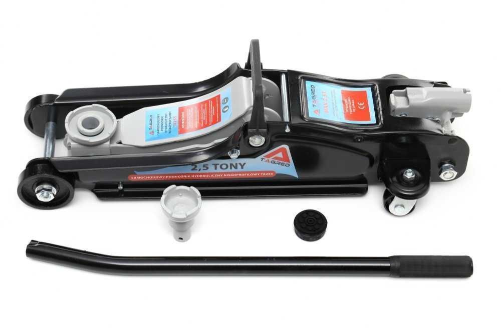 Podnośnik samochodowy niskoprofilowy 2,5t lewarek samochodowy