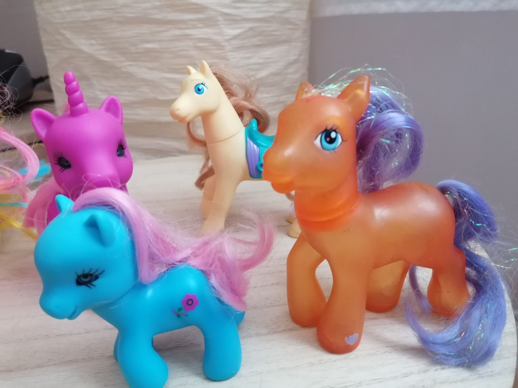 My little pony kucyki 5szt. + 3 małe gratis