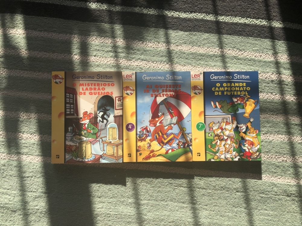 Geronimo Stilton c/portes GRÁTIS