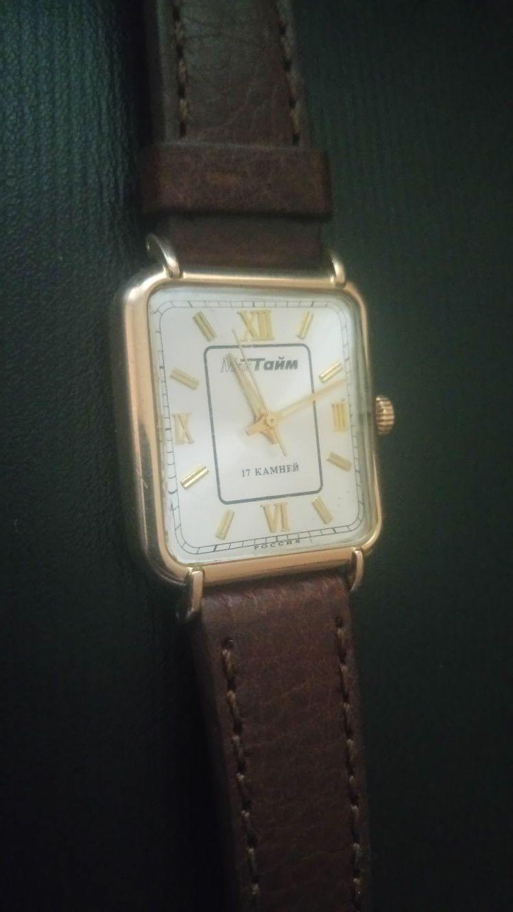 Продам золотые часы МакТайм