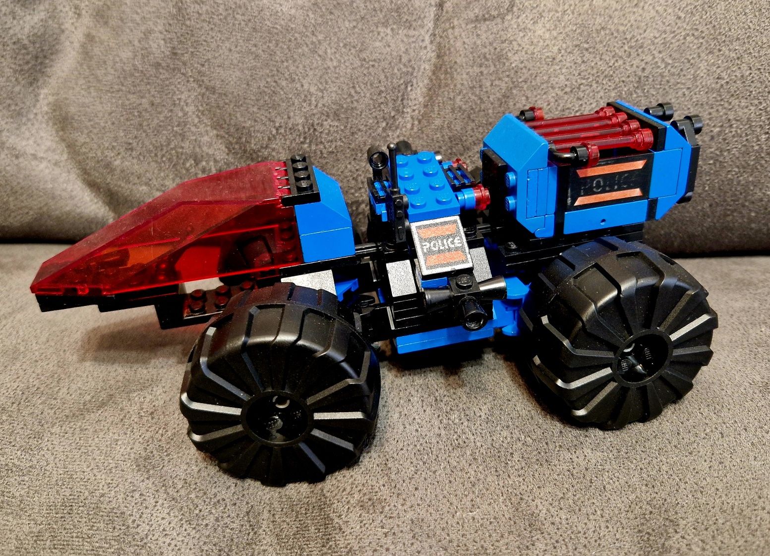 stare klocki LEGO Space Police 6895 Spy-Trak I Ciezarowka auto traktor