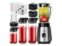 Blender kielichowy do SMOOTHIE szklany MŁYNEK do kawy KRUSZY LÓD