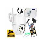KAMERA Ip wifi zewnętrzna obrotowa 3MP smart ZOOM detekcja wodoodporna