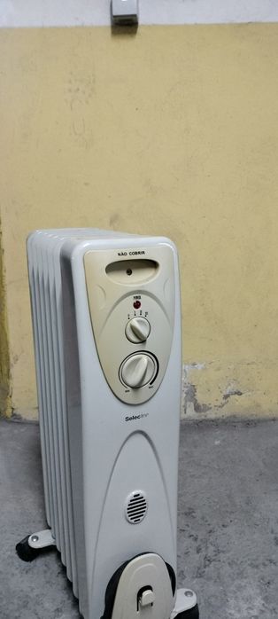 Radiador elétrico a óleo