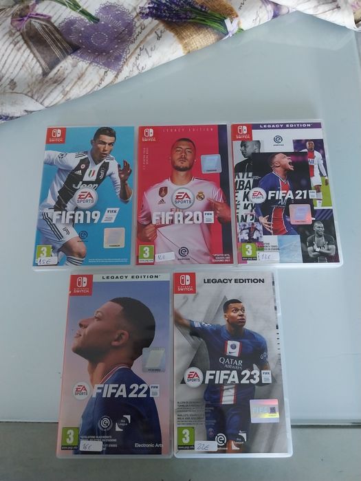 12 jogos nintendo switch minecraft fc24 etc