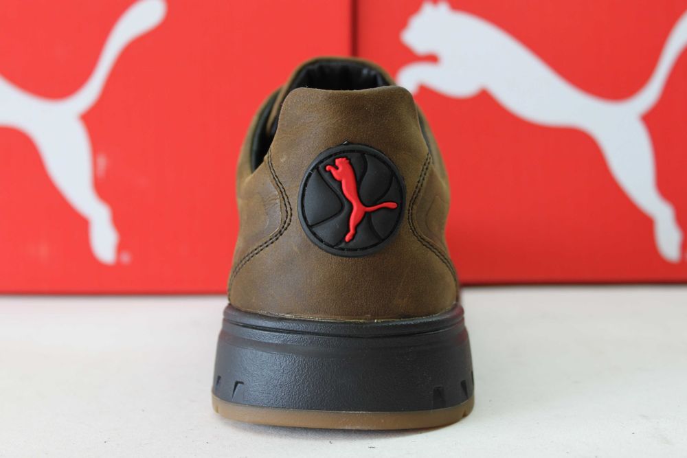 PUMA - кеды - кроссовки - кросівки из натуральной кожи (код:18-10кор.)