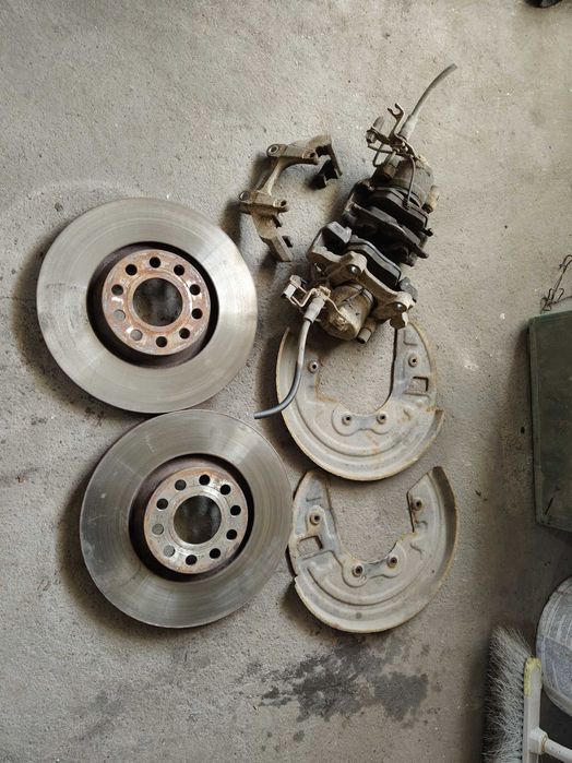 Hamulce 312 swap Passat B5 FL