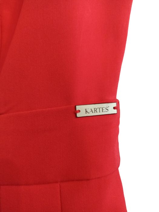 Sukienka czerwona Kartes, 38