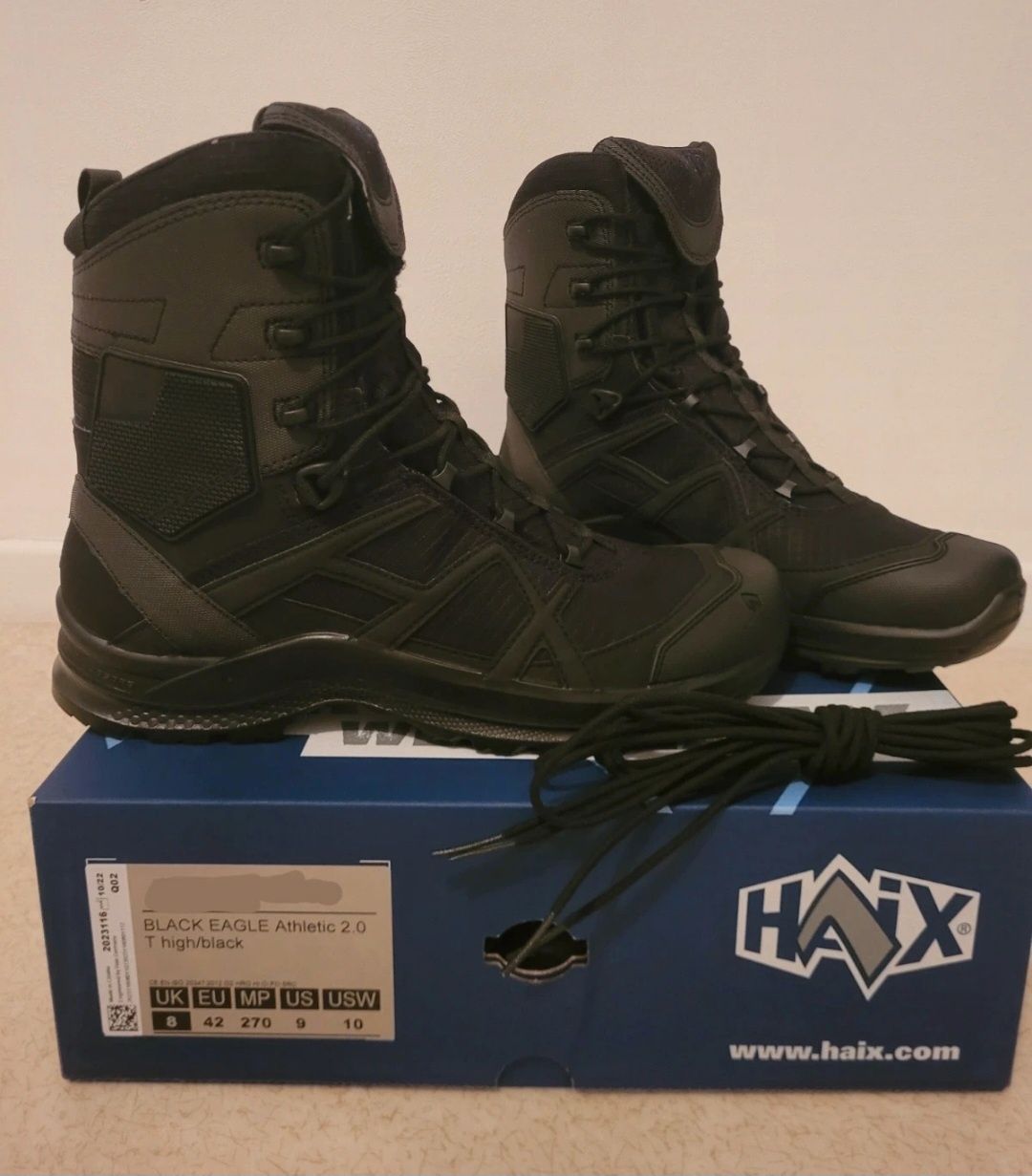 Botas Haix Black Eagle Athletic 2.0 T- 44 - Novas