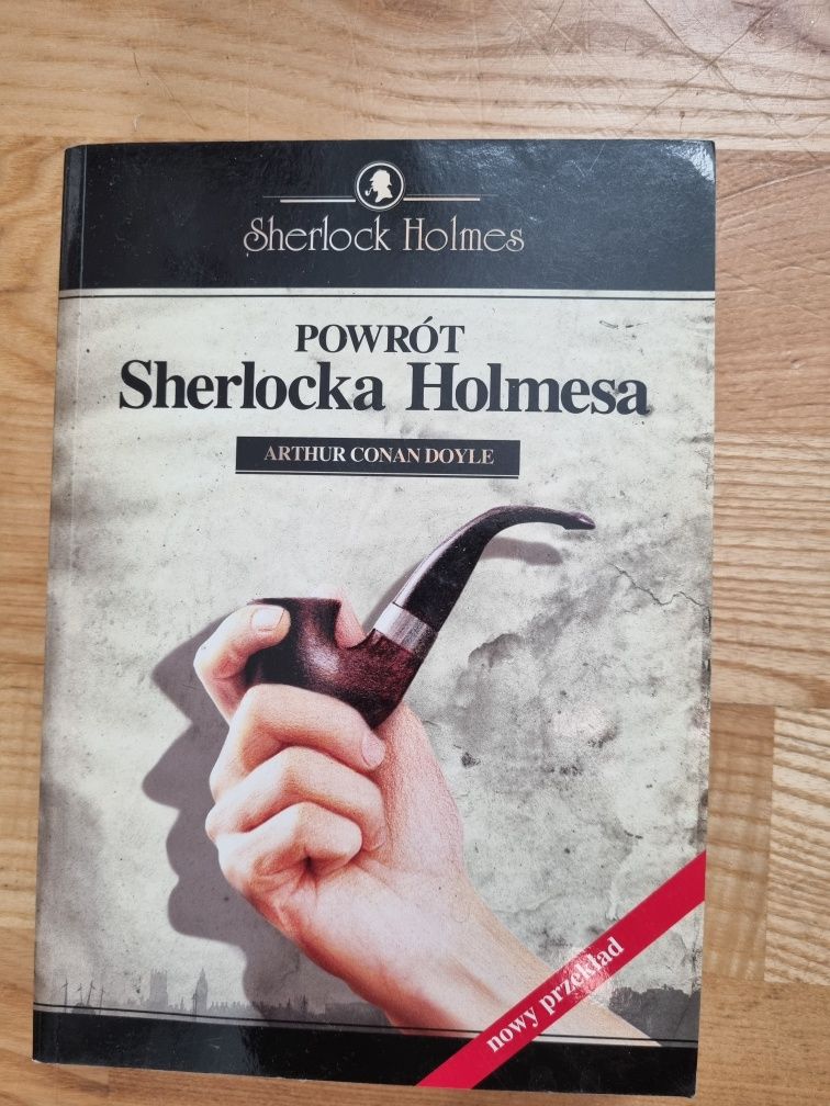 Książka powrót Sherlocka Holmes