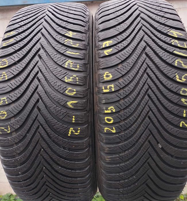 205/50r17 93H (Z1052/24)009 2szt 6mm 19r Alpin 5 MICHELIN ZIMOWE