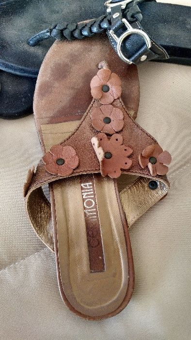 3 pares chinelos/sapatos NR 36/37