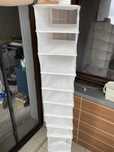 IKEA SKUBB – wiszący organizer do szafy, biały