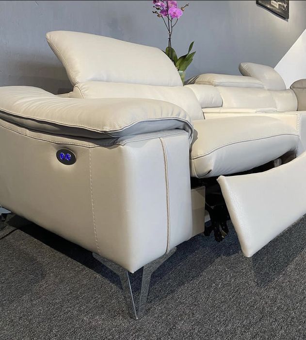 шкіряний кутовий диван, шкіряні меблі, куток розкладний