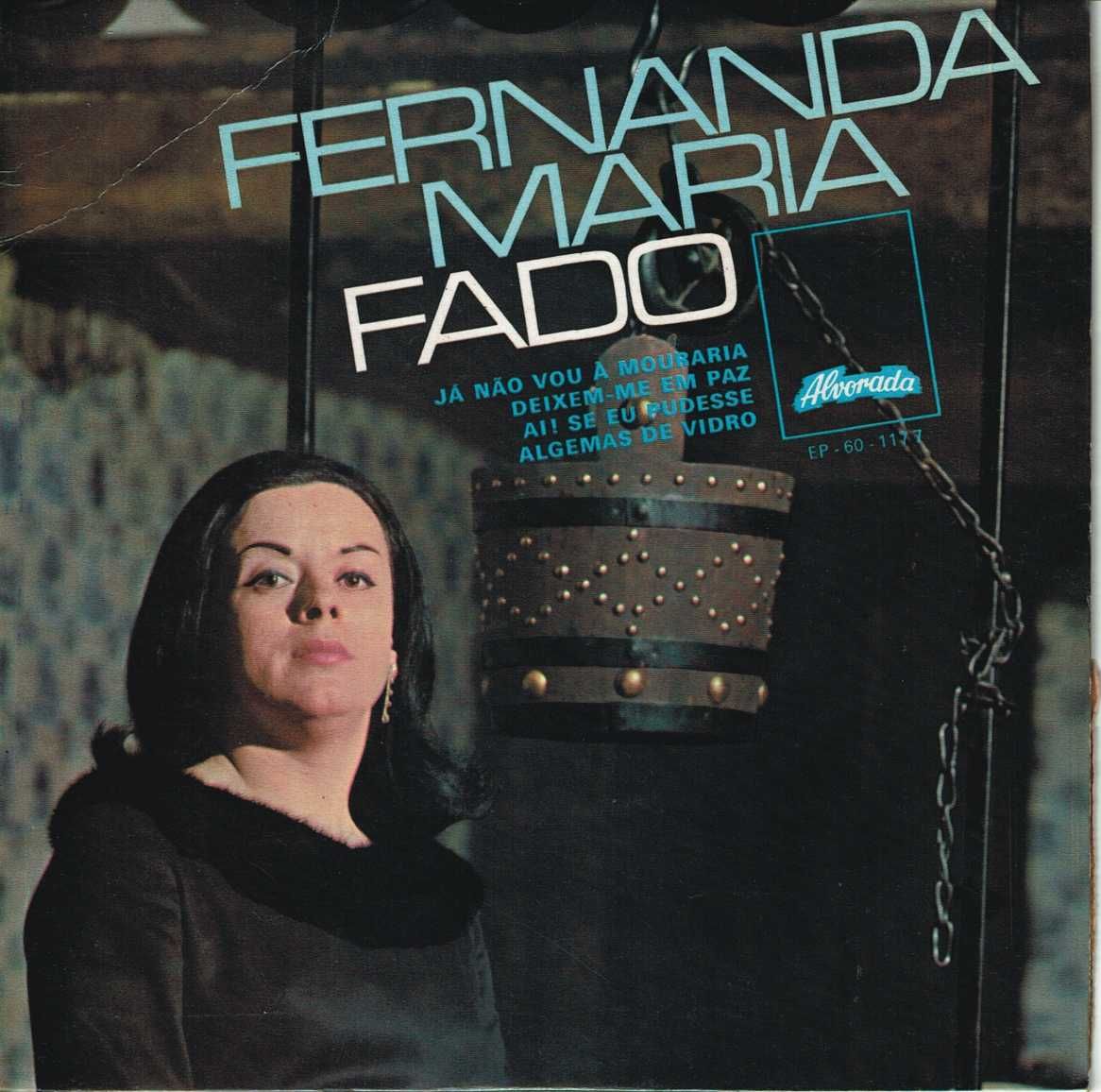 FADO - 9 discos 45 Rpm vinil vintage