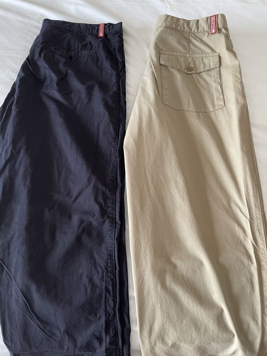 2 pares calças helvetica porche