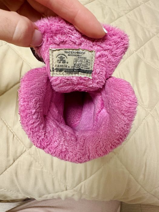 Зимові черевики на дівчинку 24 р.