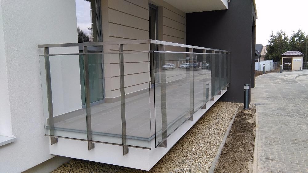 Balustrady Nierdzewne, Szklane , Proszkowo-Malowane, Niskie Ceny