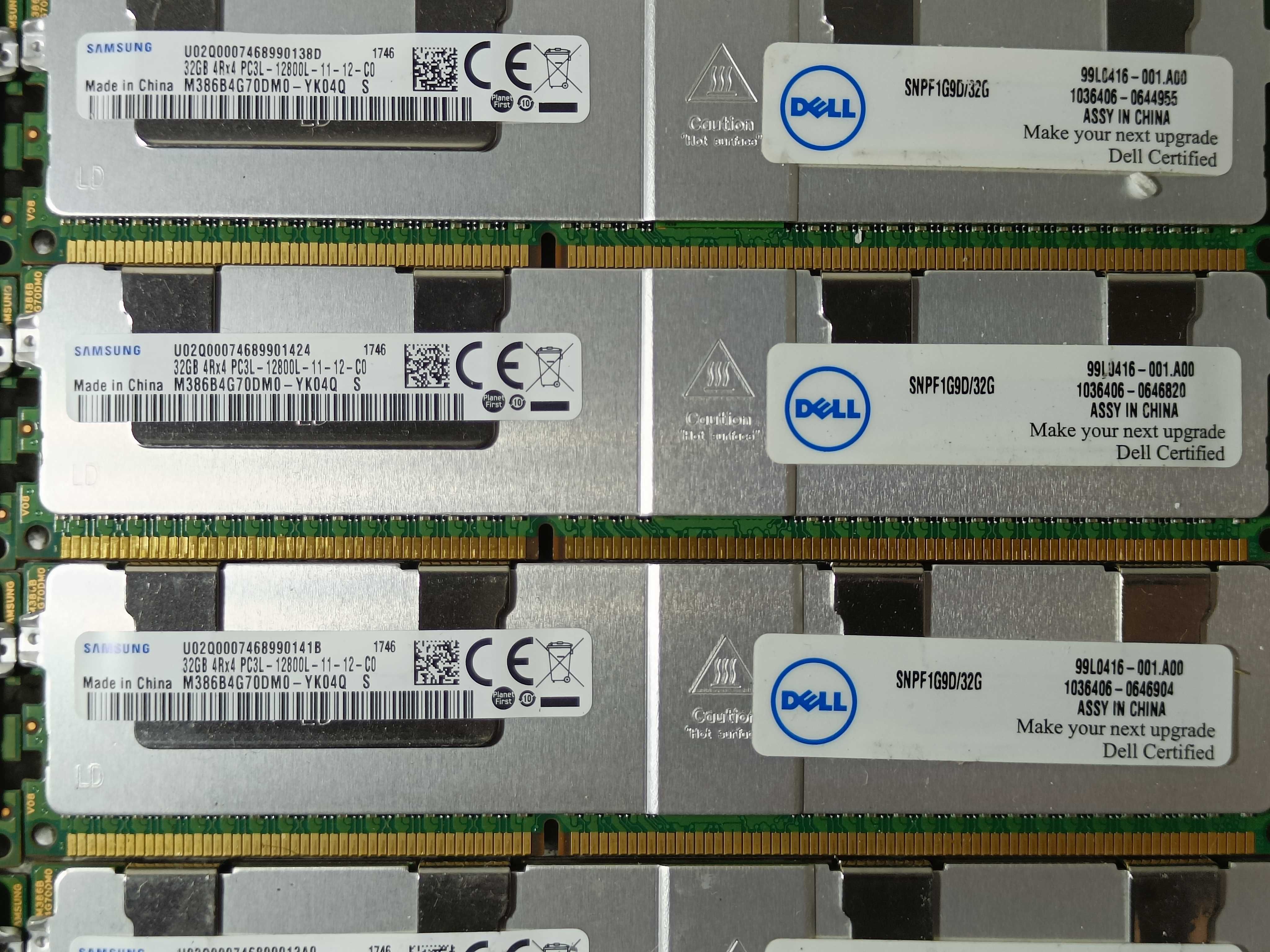 СЕРВЕРНА Оперативна память SAMSUNG DDR3 32GB 1600MHz 12800L ECC REG