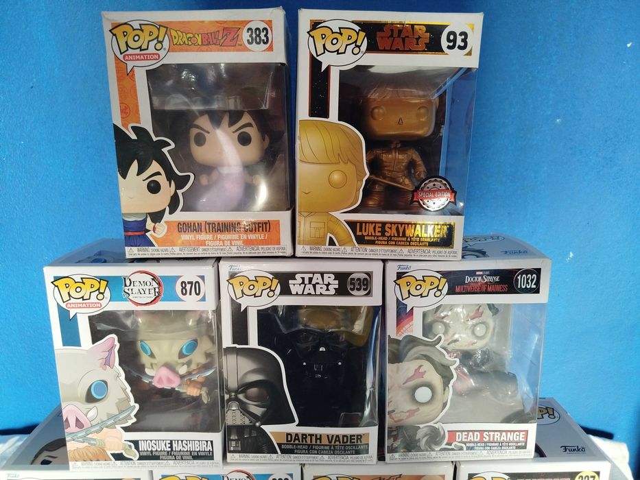 Lote Figuras Funko Pop + Amiibo Link
