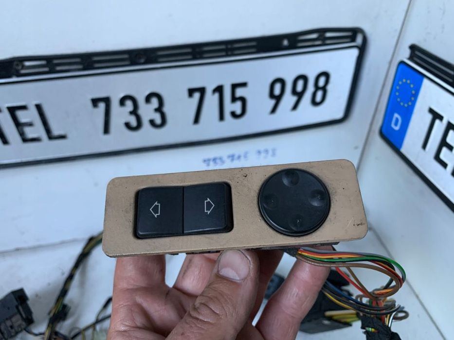 PRZEŁĄCZNIK REGULACJI FOTELA LEWY ŁAMANIE BMW E39