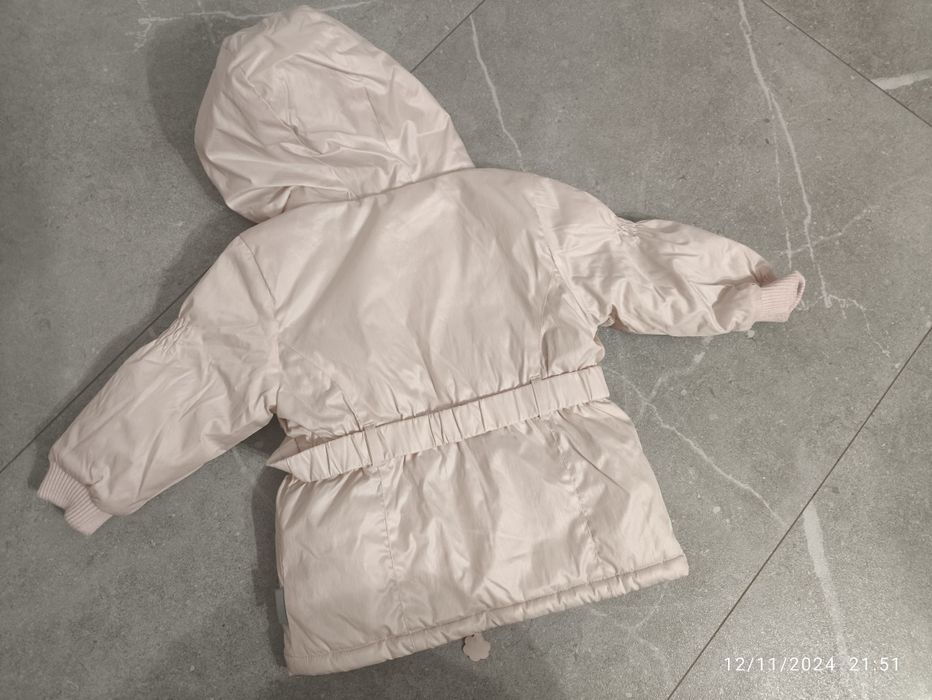 Kurtka zimowa dla dziewczynki cocodrillo różowa 86
różowa z kapturem i