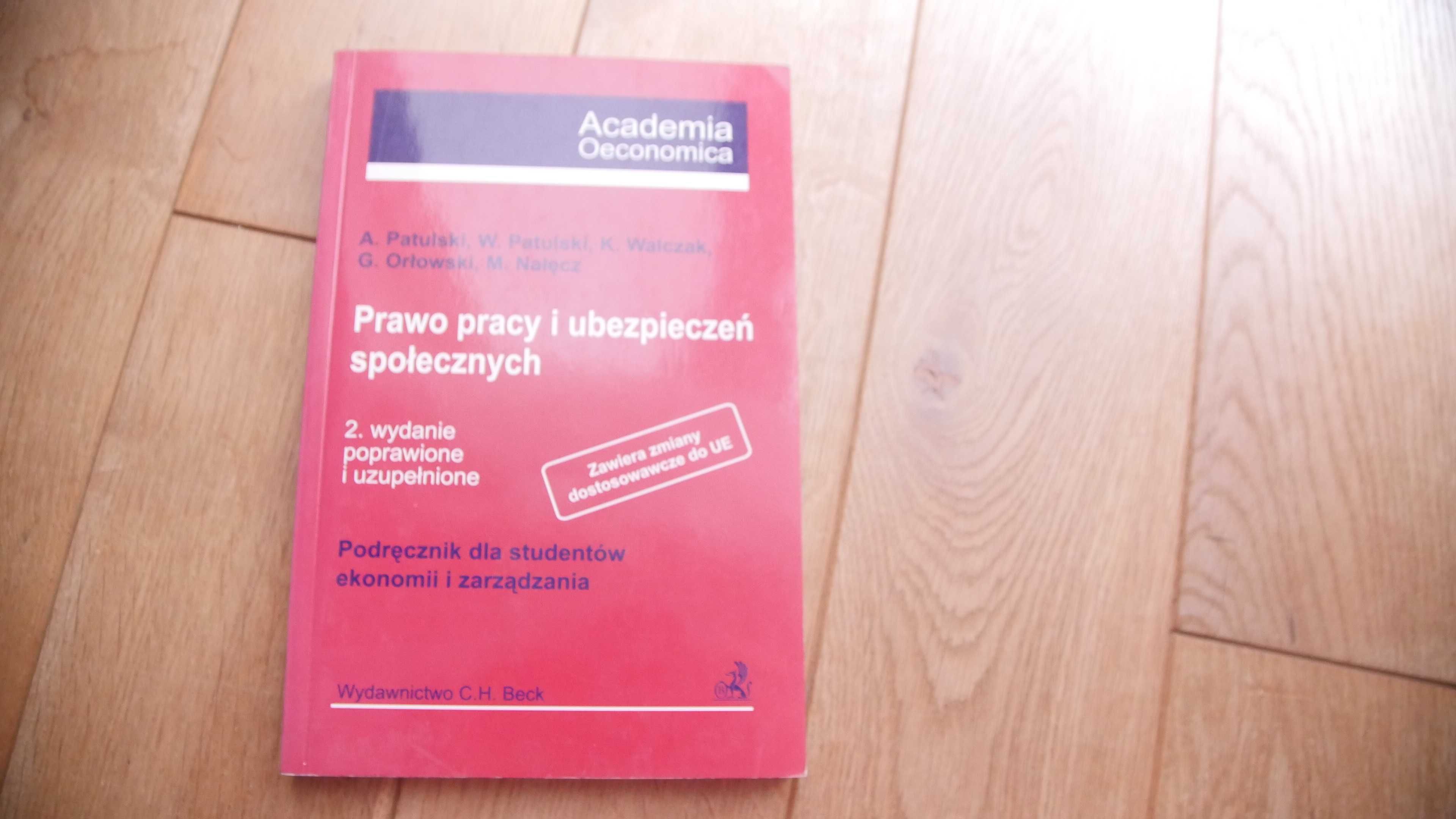 "Prawo Pracy i Ubezpieczeń Społecznych" - A.Patulski W.Patulski