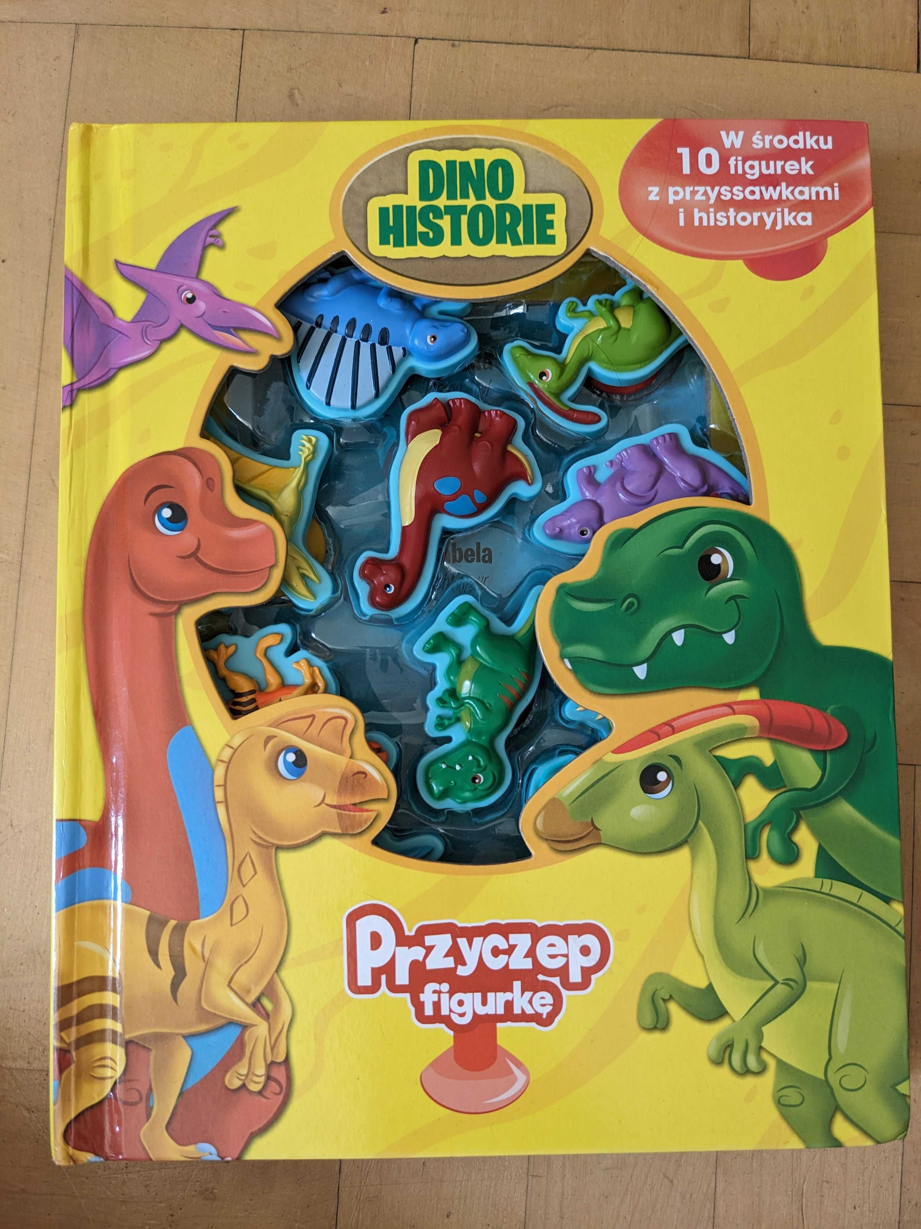 Dino historie - książka z figurkami