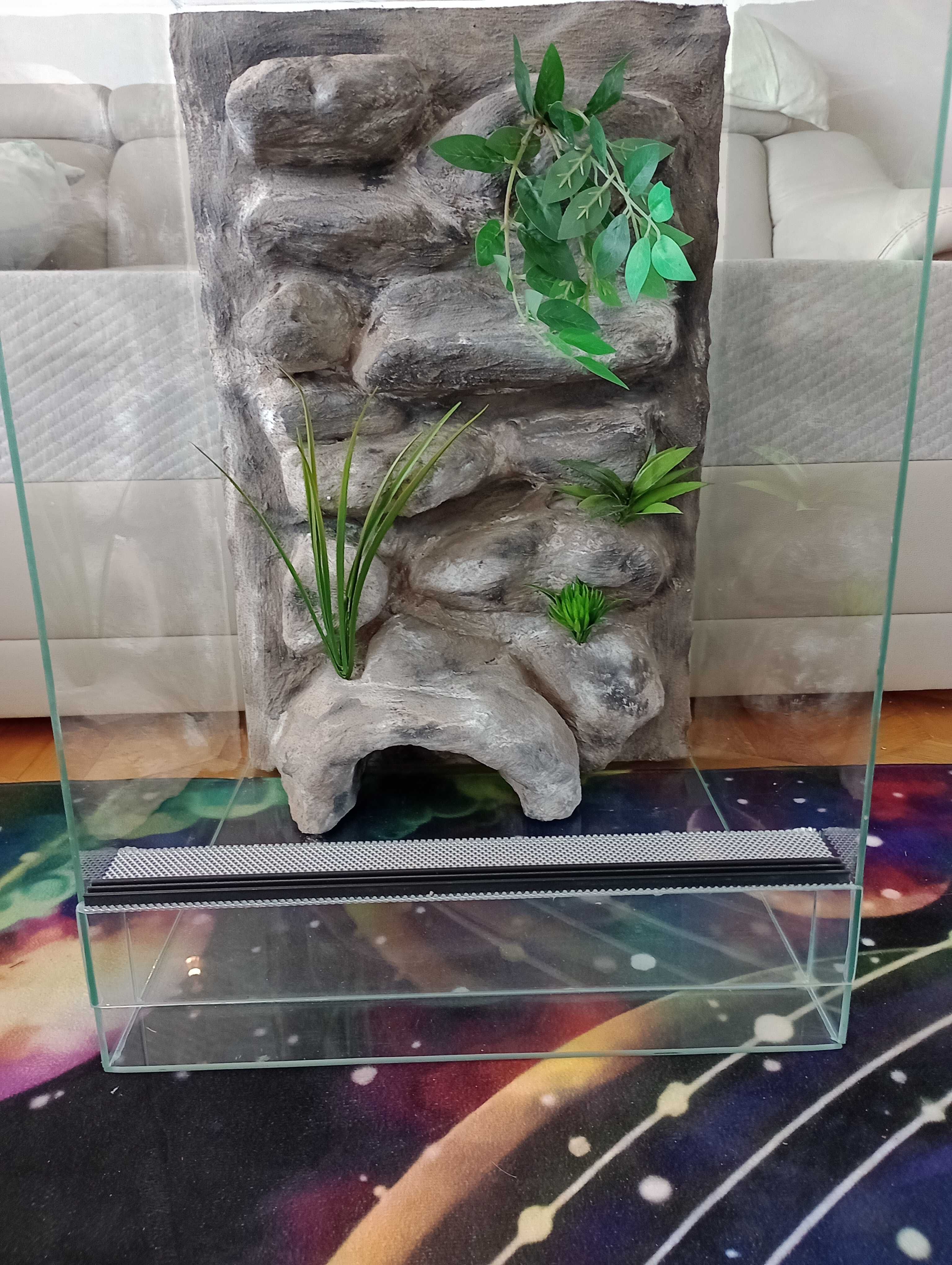 Terrarium agama wąż gekon żółw