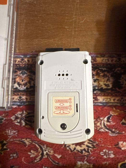 Konsola Sega Dreamcast z Padem i kartą pamięci VMU
