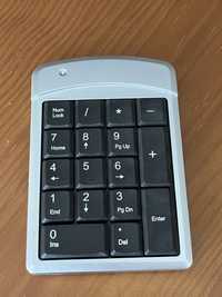 Teclado numerico oara computador e leitor de cartões