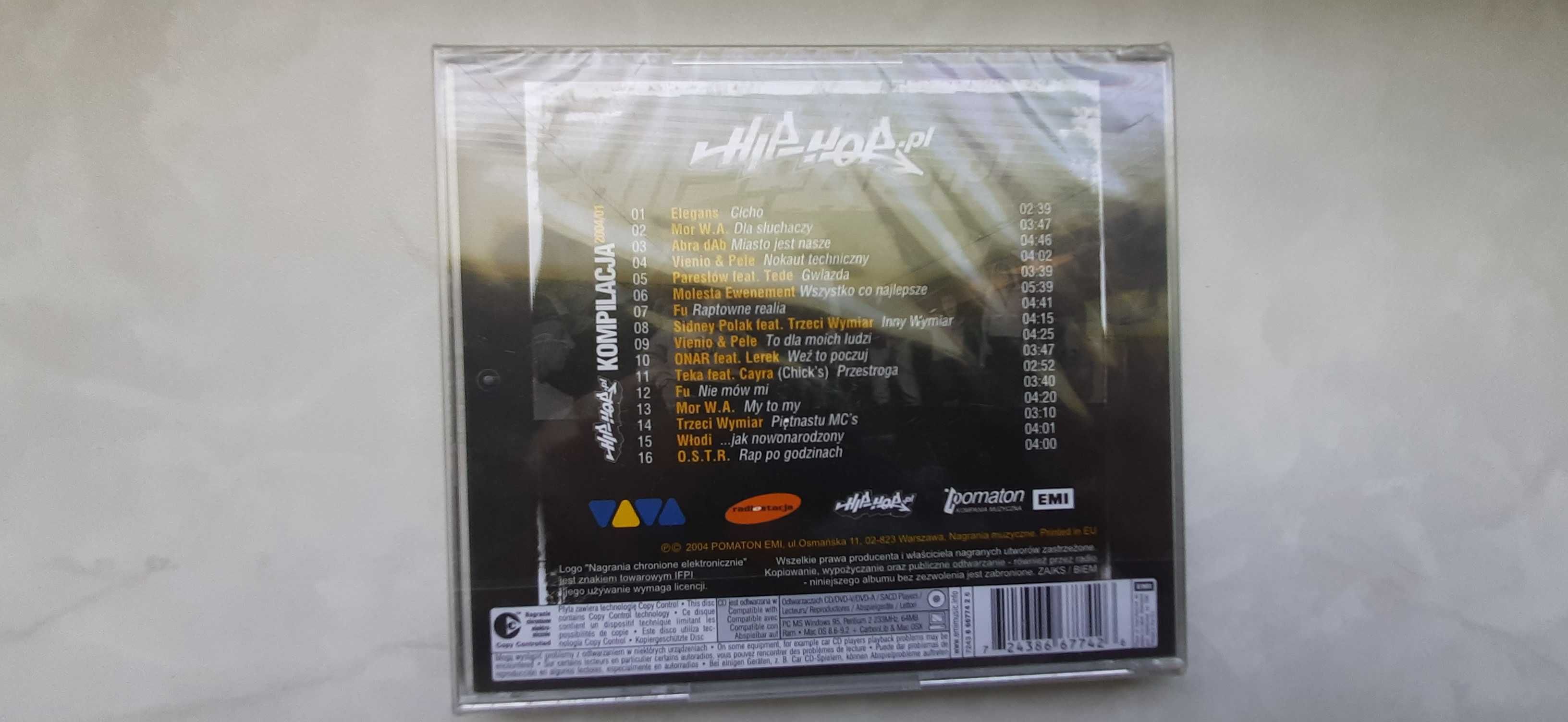 Various - Hip-hop.pl Kompilacja (2004, CD) folia