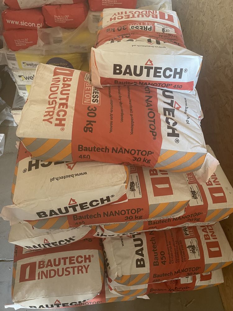 Posypka utwardzająca do zacierania posadzek BAUTECH NANOTOP MULTITOP
