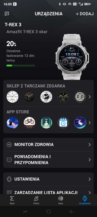 AMAZFIT T-Rex 3 szary