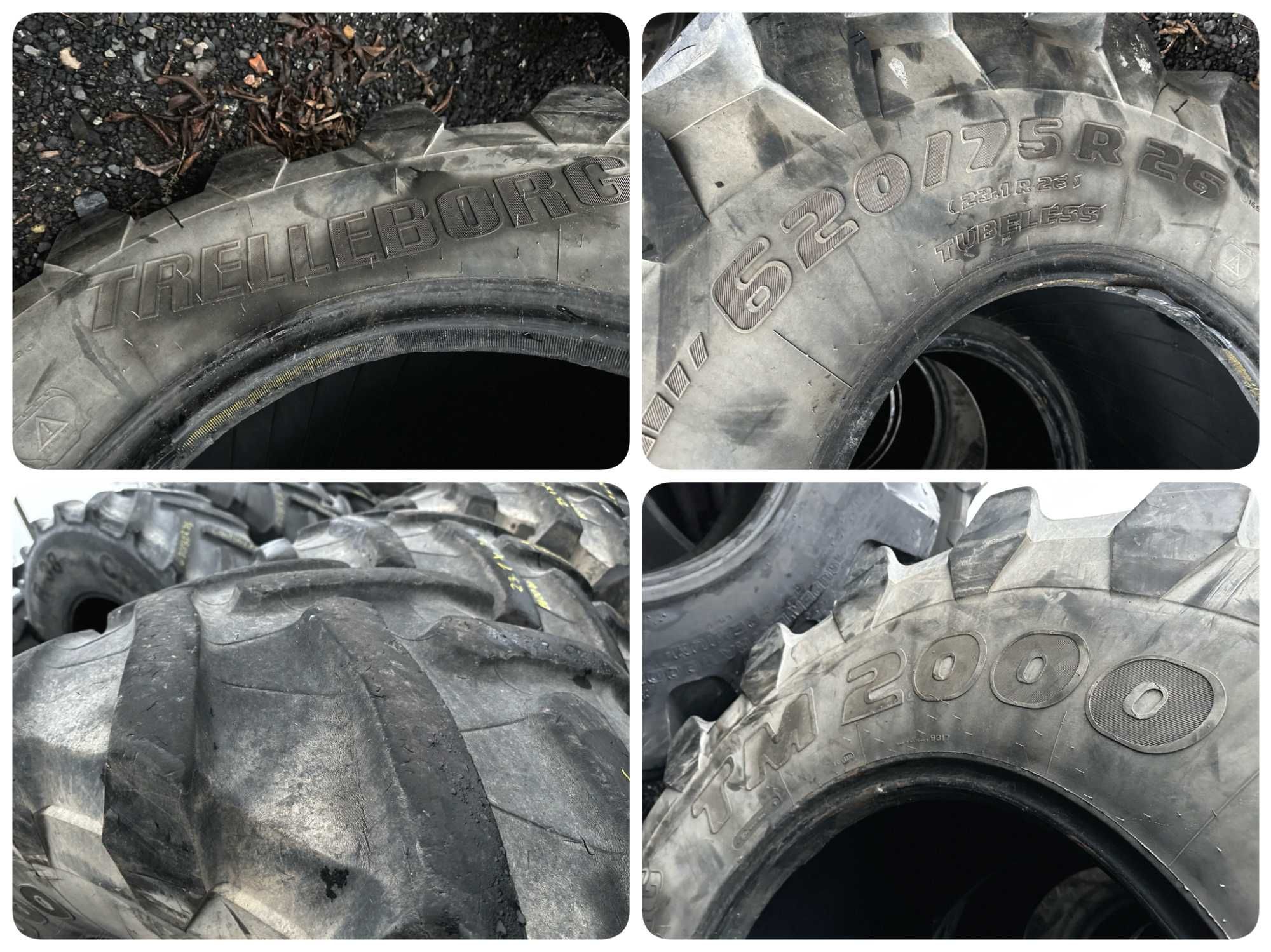 Opona KOMBAJN 620/75R26 23.1R26 23.1-26 23,1R26 23,1-26 Trelleborg 70%