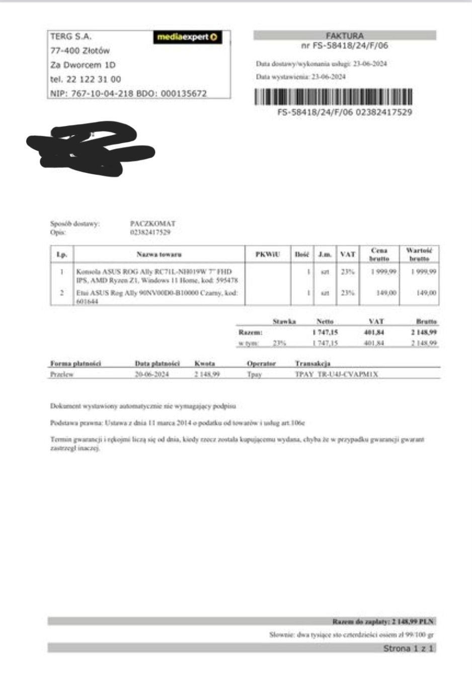 ASUS Rog Ally Z-1