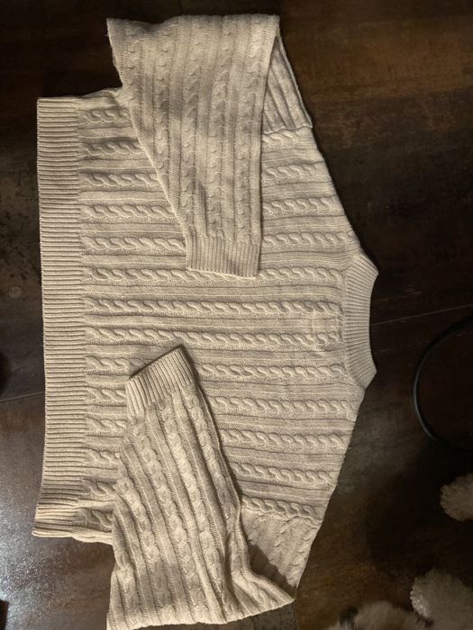 Sweter bezowy Sinsay M