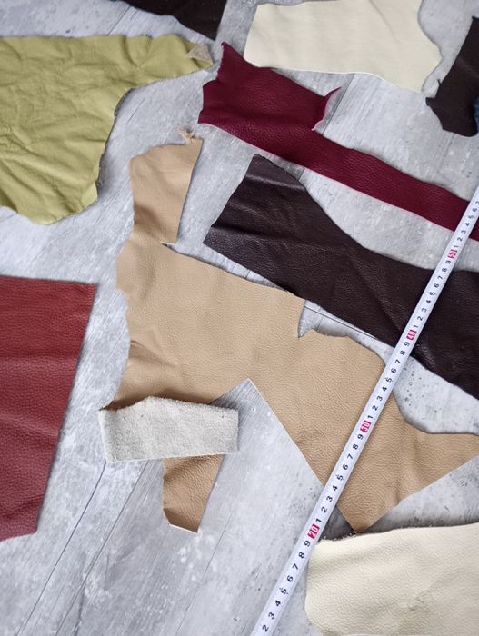 Skóra naturalna duże kawałki