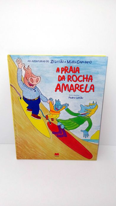A praia da Rocha Amarela - As Aventuras do Zé leitão