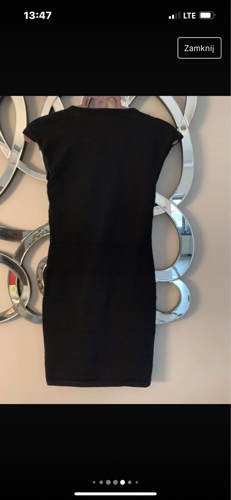 XOXO mała czarna sukienka obcisła bandażowa  świetna r. M