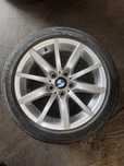 Koplet felgi + opony przód/tył BMW E90 / Super stan