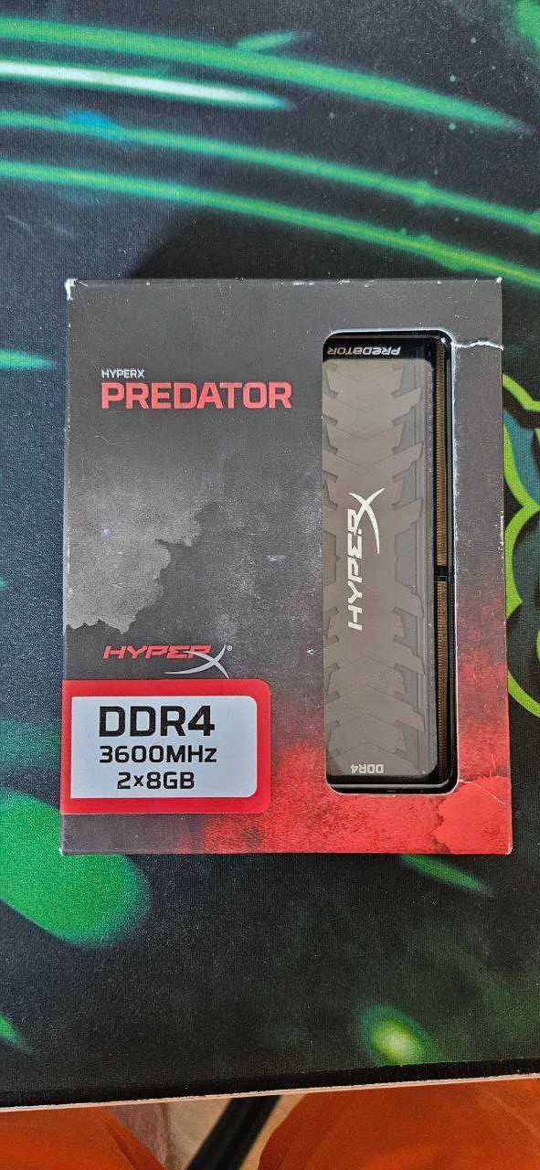 Kingston HyperX Predator DDR4 2x8GB 3600MHz (B-die) HX436C17PB3K2/16