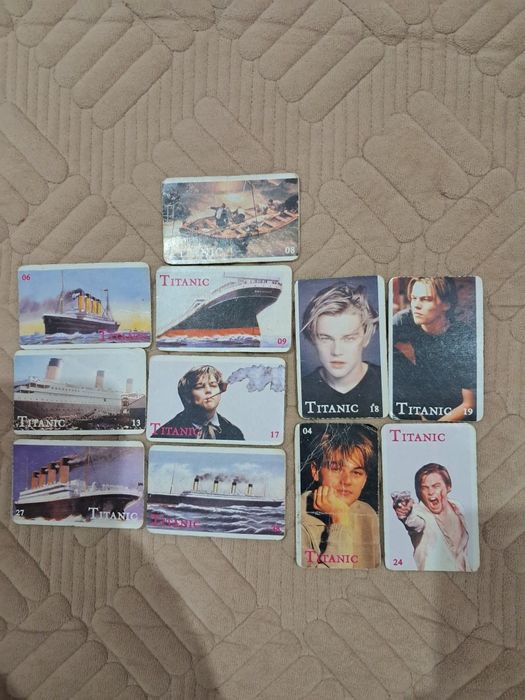 Колекційні картки, карточки TITANIK
